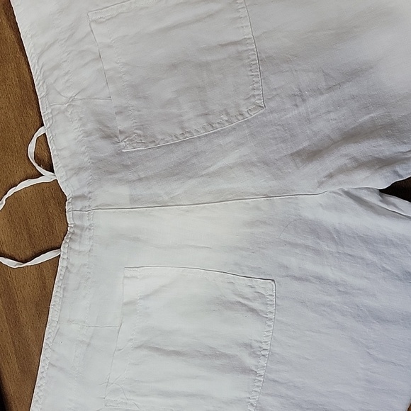 Men's See Imperial Linen Pants, White, Size 46 EUC - Picture 8 of 8